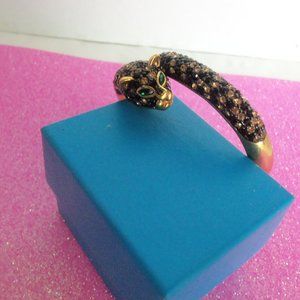 Adrienne Real Collectibles Panther Tiger cat bracelet